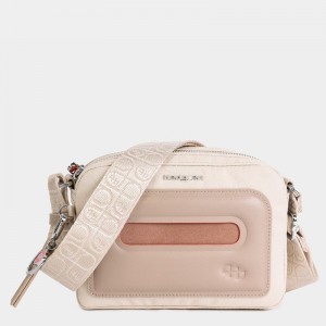 Hedgren Americano Women's Belt Bags Beige | OGK6898VR