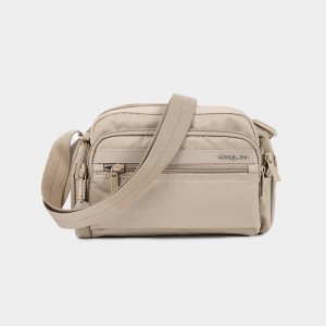 Hedgren Emily Women's Crossbody Bags Beige | LPG7830DE