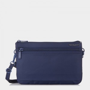 Hedgren Emma Women's Crossbody Bags Dark Blue | FNZ7115NE