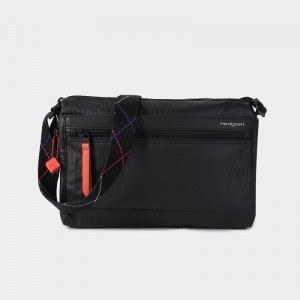 Hedgren Eye Medium Women's Shoulder Bags Black Coral | ZXL787OM