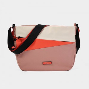 Hedgren Gravity Women's Crossbody Bags Pink Orange | DOQ230JN