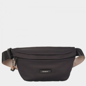 Hedgren Halo Women's Belt Bags Black Brown | AOZ4043EM