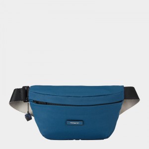 Hedgren Halo Women's Belt Bags Blue | FPV7042NO