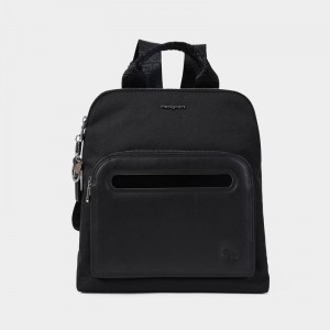 Hedgren Latte Women's Backpacks Black | JBA1564UP