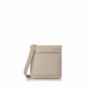 Hedgren Leonce Women's Shoulder Bags Beige | IPD3352UN