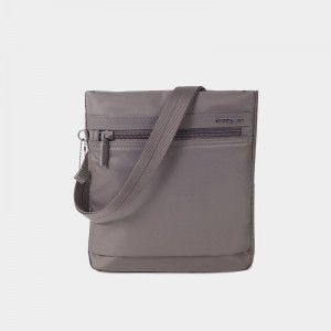 Hedgren Leonce Women's Shoulder Bags Grey Brown | QOD2690JS