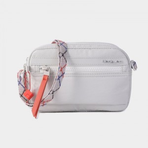 Hedgren Maia Women's Crossbody Bags White Grey | GAK5350FO