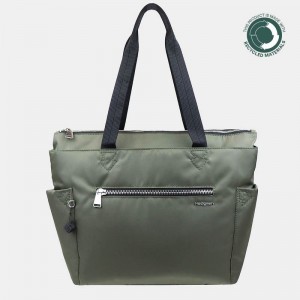 Hedgren Margaret Sustainably Made Women's Tote Bags Green | CVY8393HX