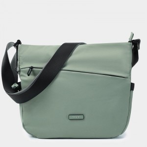 Hedgren Milky Way Women's Crossbody Bags Green | KHM6486UD