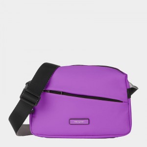 Hedgren Neutron Small Women's Crossbody Bags Purple | VTB2922HG