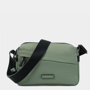 Hedgren Neutron Small Women's Crossbody Bags Green | TJG3960TL