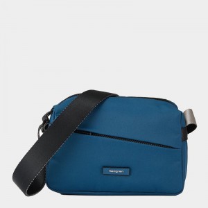 Hedgren Neutron Small Women's Crossbody Bags Blue | MCI770KN