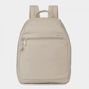 Hedgren Vogue Large Women's Backpacks Beige | NME7417YU