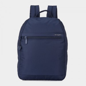 Hedgren Vogue Large Women's Backpacks Dark Blue | ATD5818DX