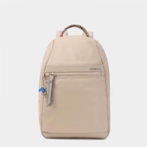 Hedgren Vogue Rfid Women's Backpacks Beige | BJG3789EA