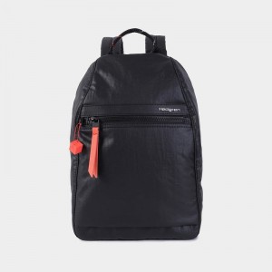 Hedgren Vogue Women's Backpacks Black Coral | PHQ1251NZ