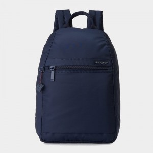 Hedgren Vogue Women's Backpacks Dark Blue | ETQ735TZ