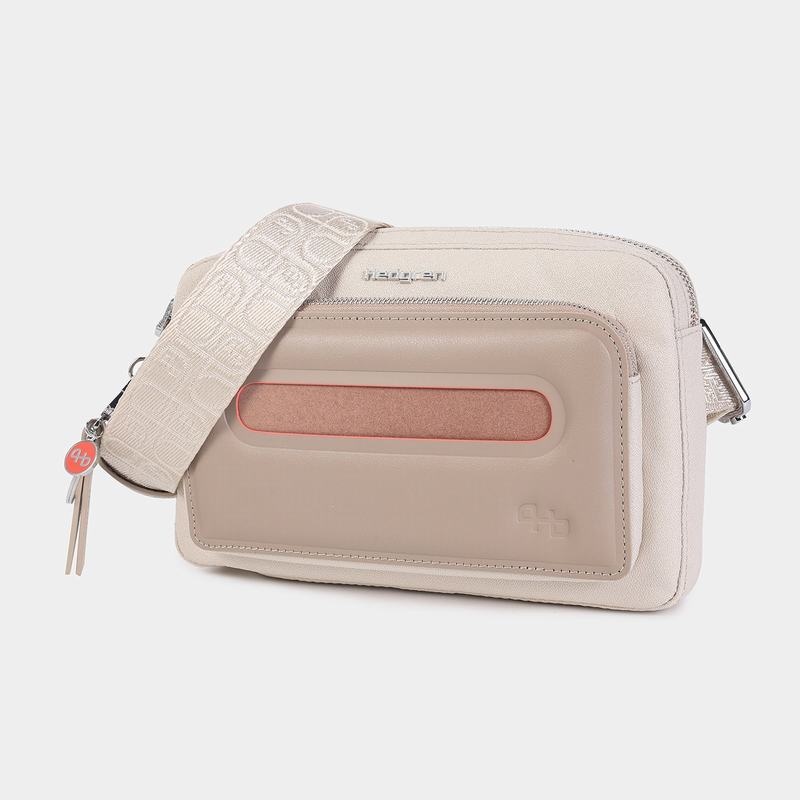 Hedgren Americano Women's Belt Bags Beige | OGK6898VR