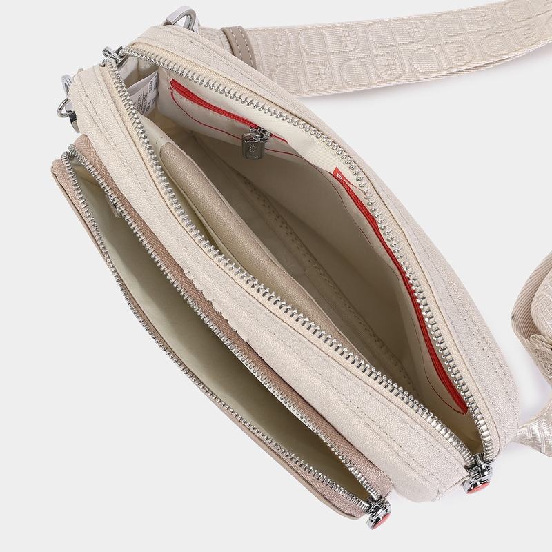 Hedgren Americano Women's Belt Bags Beige | OGK6898VR