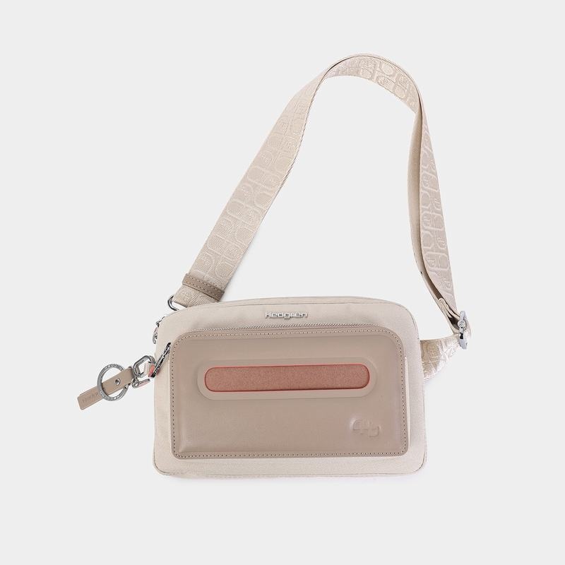 Hedgren Americano Women's Belt Bags Beige | OGK6898VR