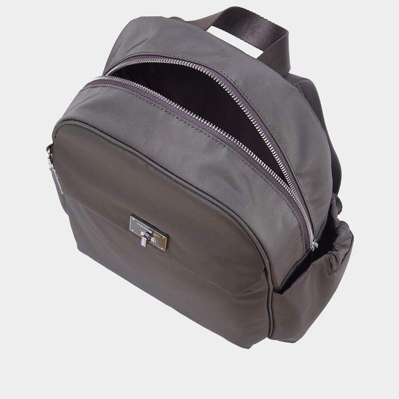 Hedgren Balanced Women's Backpacks Grey Brown | VWY7746XA