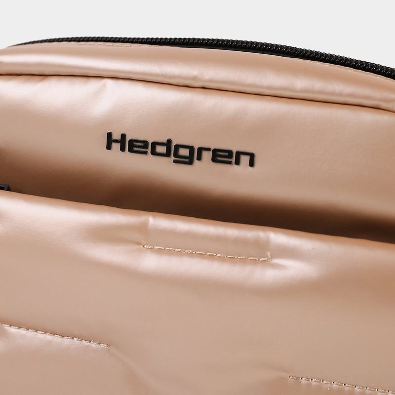 Hedgren Cozy Women's Shoulder Bags Beige | JZD1982HI