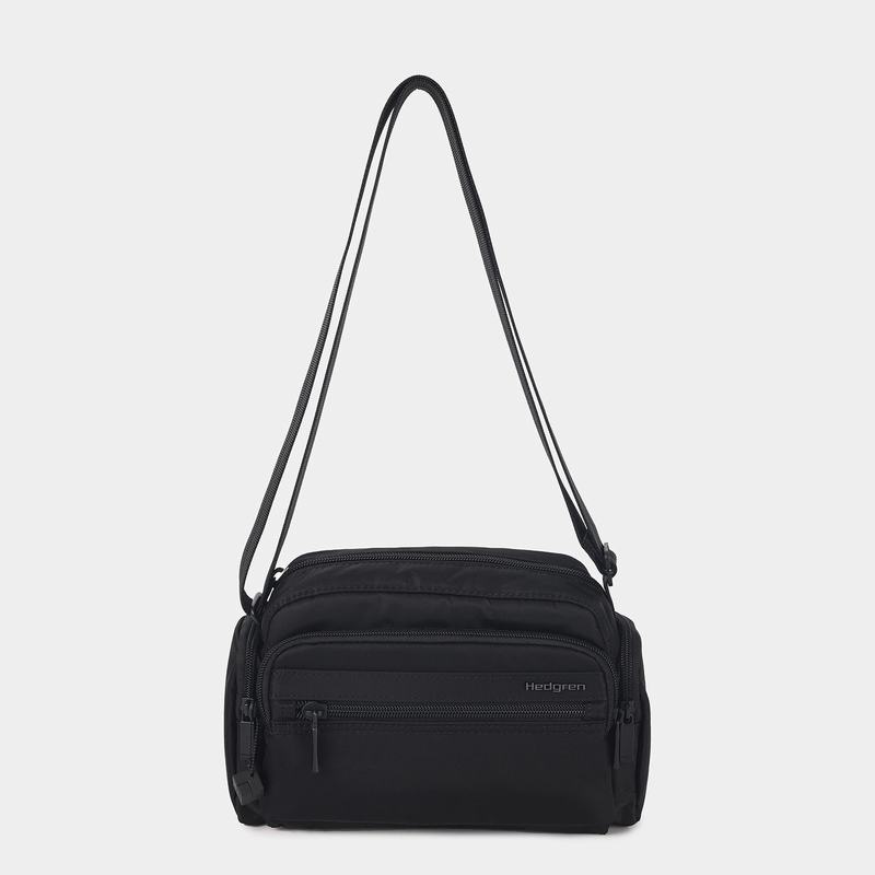 Hedgren Emily Women's Crossbody Bags Black | VEG371IV