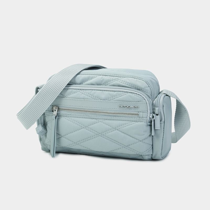 Hedgren Emily Women's Crossbody Bags Light Blue | NQH8755HM