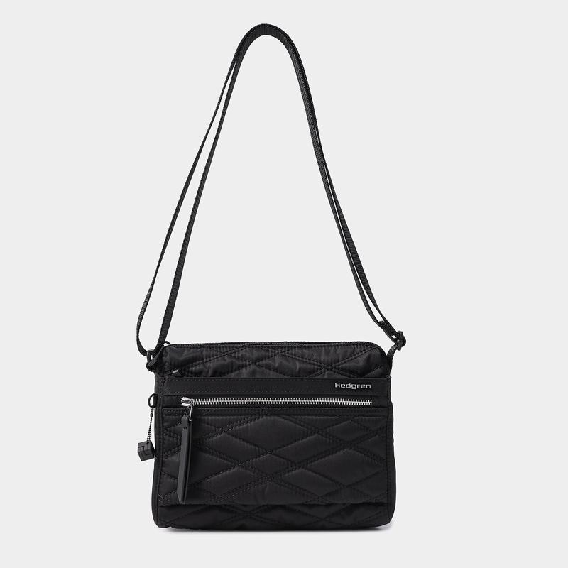 Hedgren Eye Women's Shoulder Bags Black | FKQ195ME