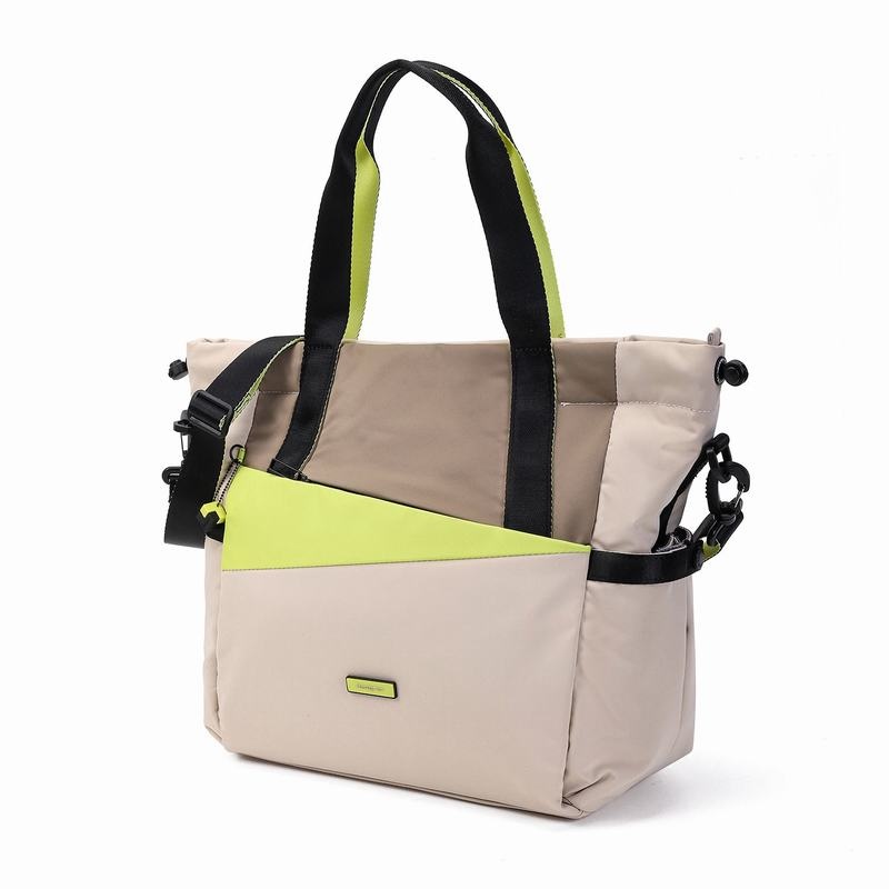 Hedgren Galactic Women's Tote Bags Beige | FHX258CD