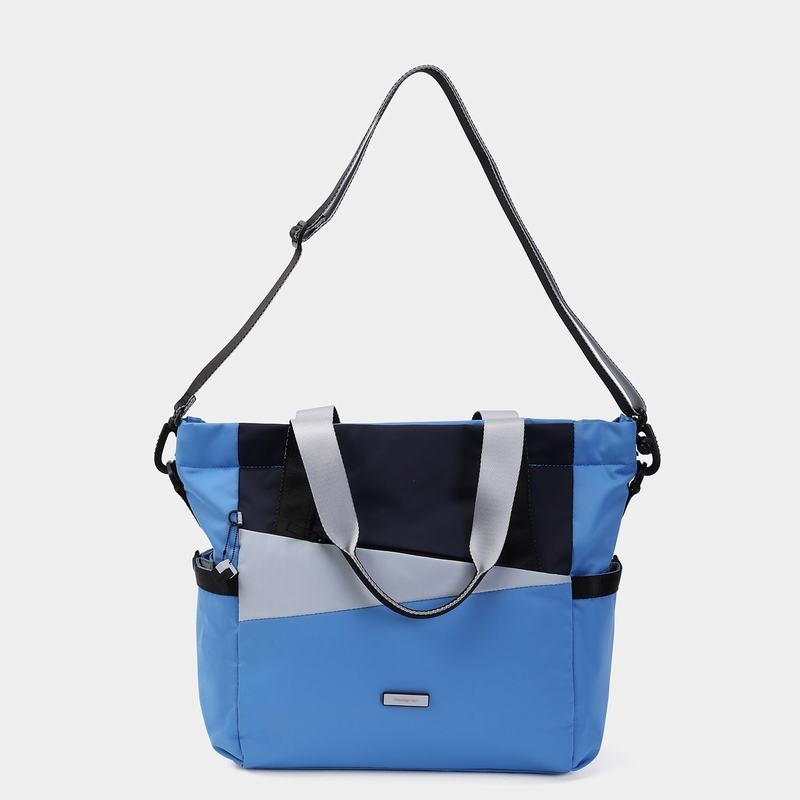 Hedgren Galactic Women's Tote Bags Blue | ZPI5273ZT