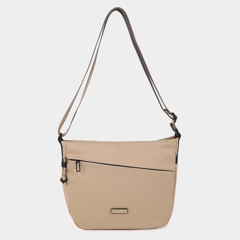 Hedgren Gravity Women's Crossbody Bags Grey Beige | OXW268DF