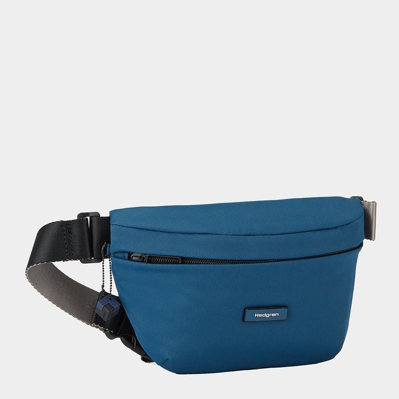 Hedgren Halo Women's Belt Bags Blue | FPV7042NO