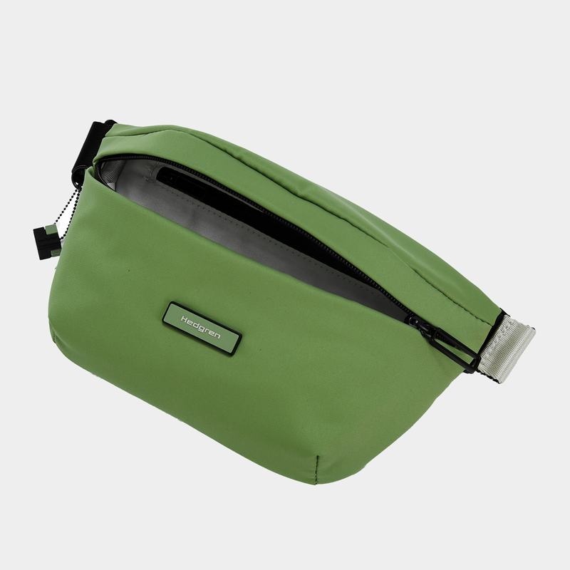 Hedgren Halo Women's Belt Bags Green | EOL2454TF