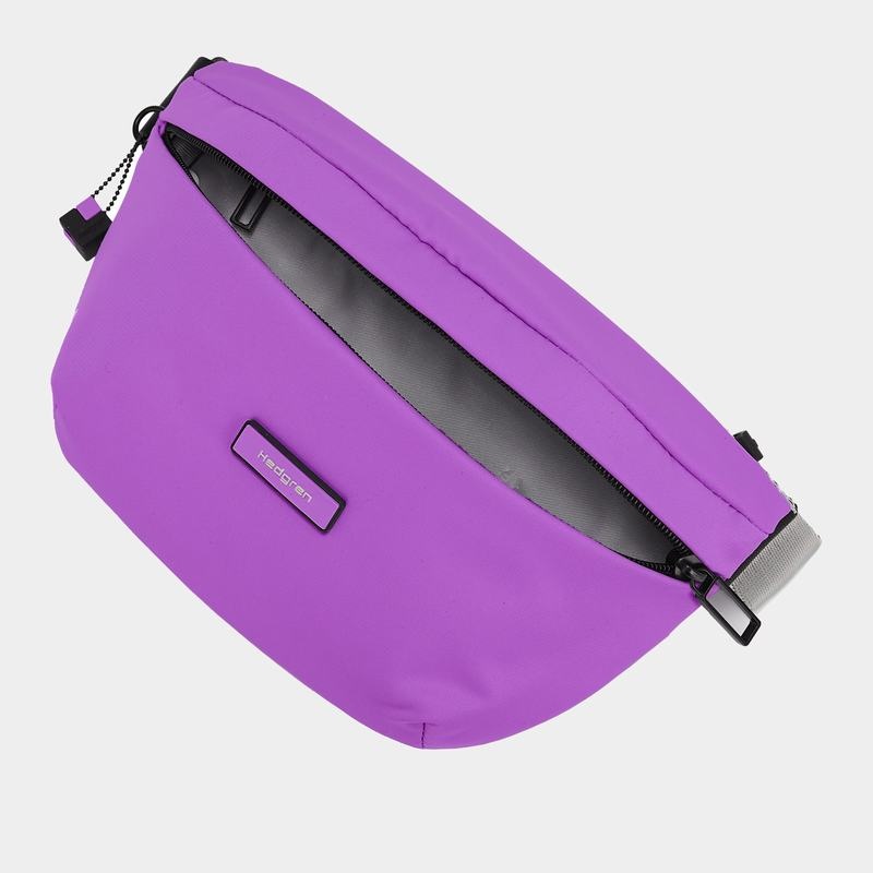 Hedgren Halo Women's Belt Bags Purple | TTP2384RC