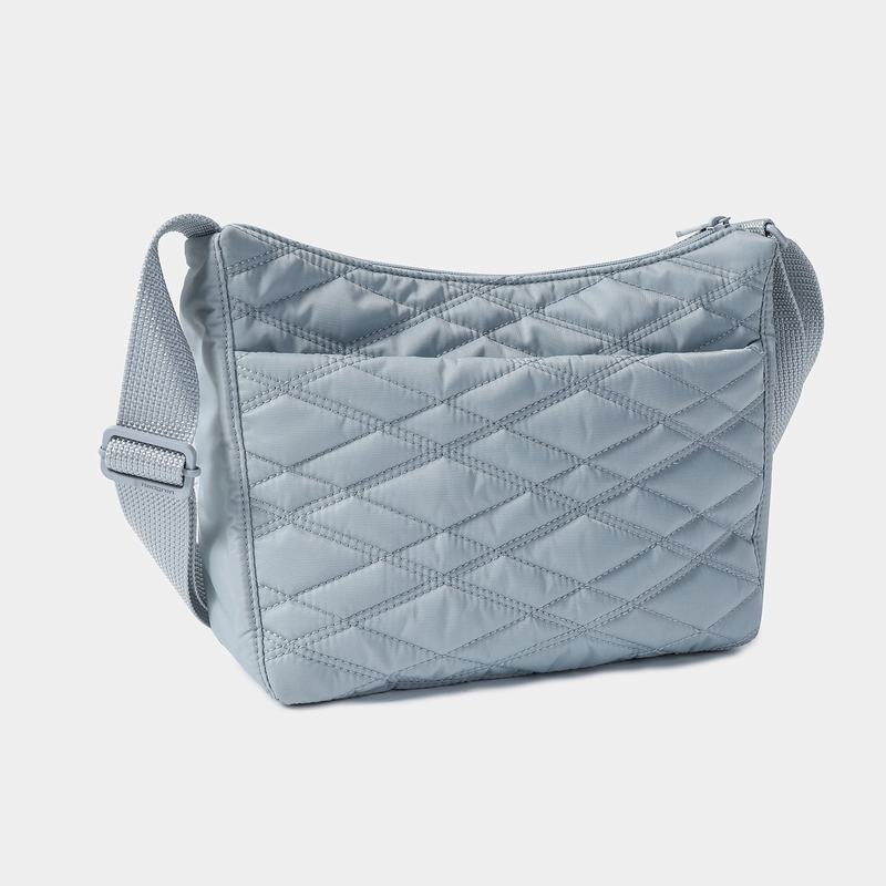 Hedgren Harpers Women's Crossbody Bags Light Blue | OXE7094ZG