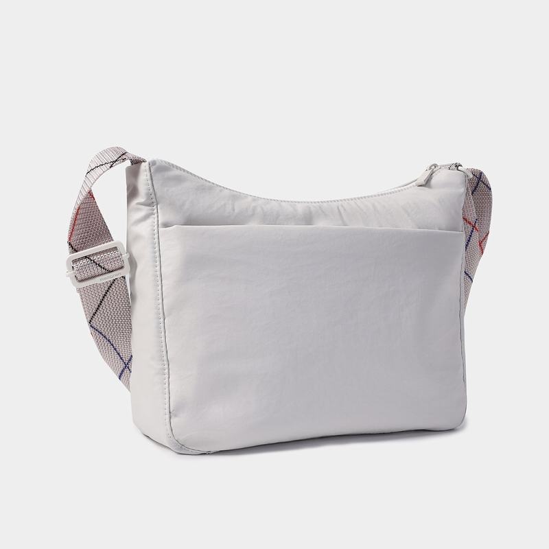 Hedgren Harpers Women's Crossbody Bags White Grey | NIP8817CL