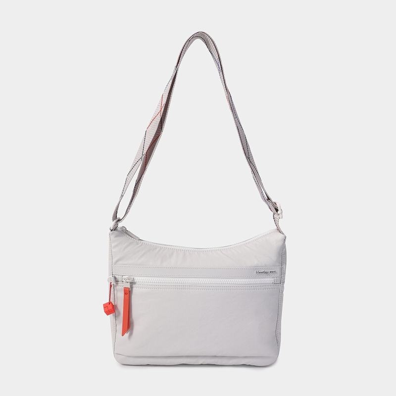 Hedgren Harpers Women's Crossbody Bags White Grey | NIP8817CL