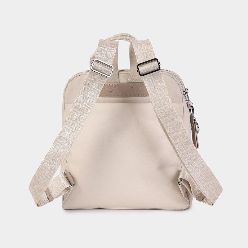 Hedgren Latte Women's Backpacks Beige | AGF10045KD