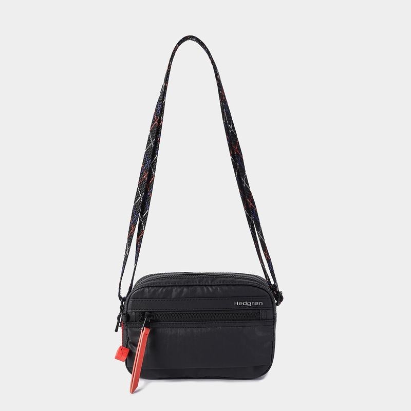 Hedgren Maia Women's Crossbody Bags Black Coral | EWO5484QE