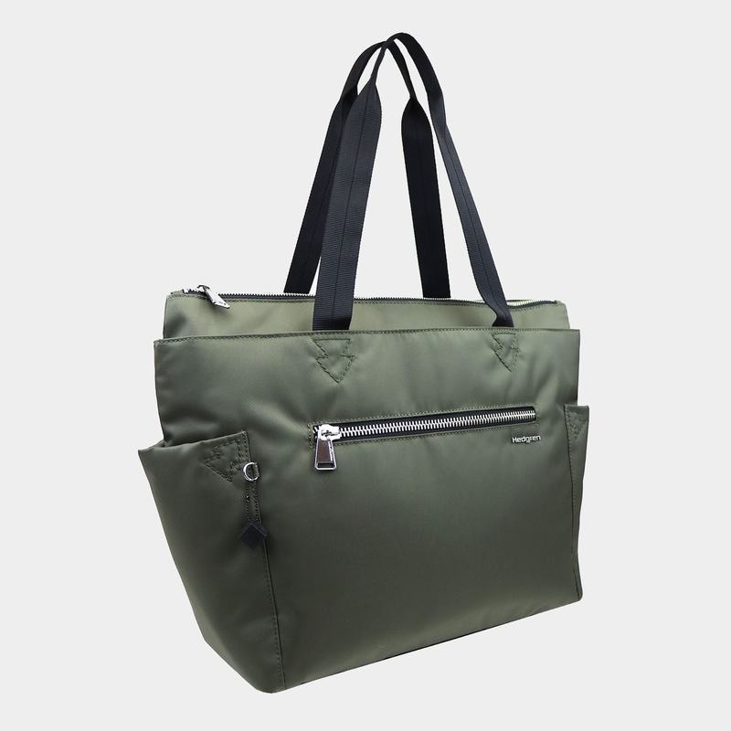 Hedgren Margaret Sustainably Made Women's Tote Bags Green | CVY8393HX