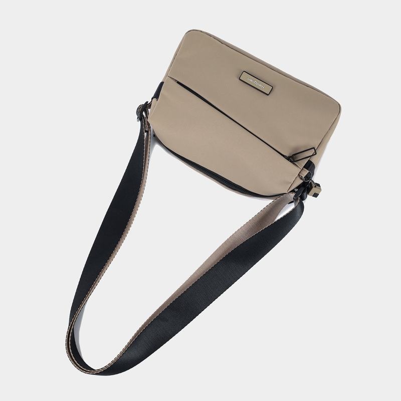 Hedgren Neutron Small Women's Crossbody Bags Grey Beige | JIF595NI