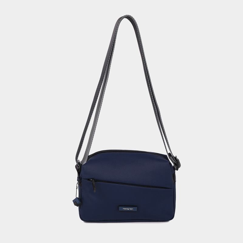 Hedgren Neutron Small Women's Crossbody Bags Navy | DGM3016IN