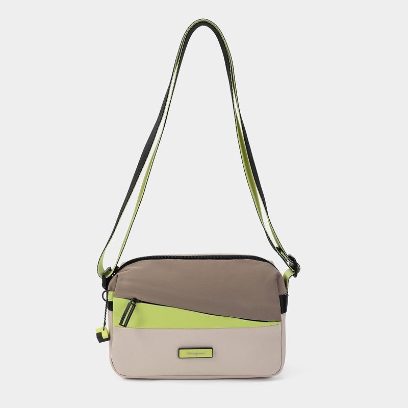 Hedgren Neutron Small Women's Crossbody Bags Beige | URJ7834XS