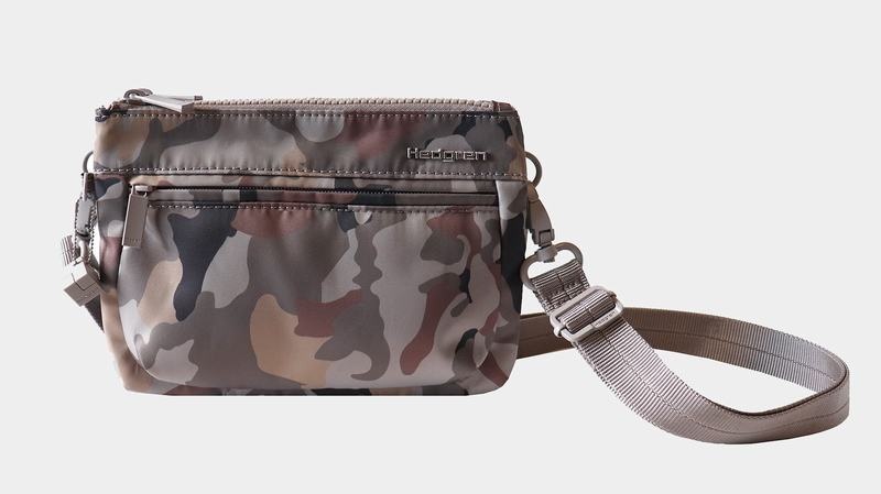 Hedgren Rain Sustainably Made Women's Crossbody Bags Grey Camo | VUJ2768TL