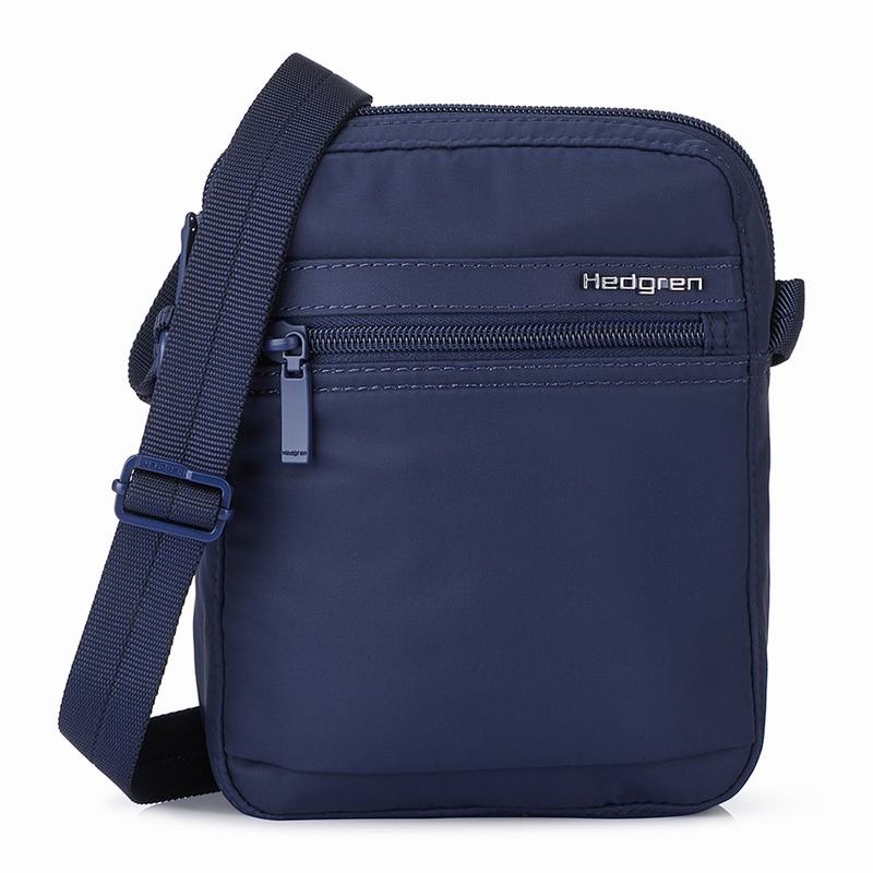 Hedgren Rush Women\'s Crossbody Bags Dark Blue | XEE4111QZ