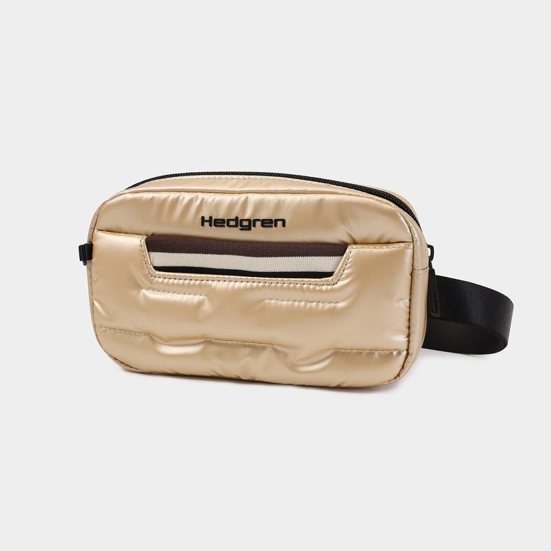 Hedgren Snug Women's Belt Bags Beige | EGA3052GG