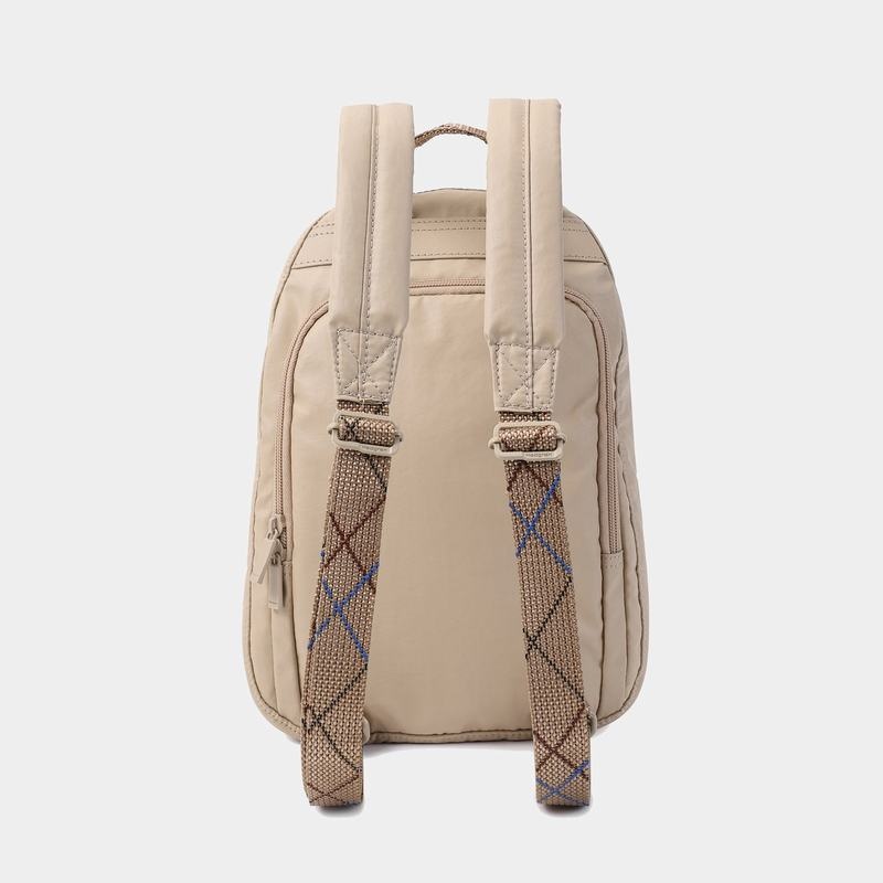 Hedgren Vogue Rfid Women's Backpacks Beige | BJG3789EA