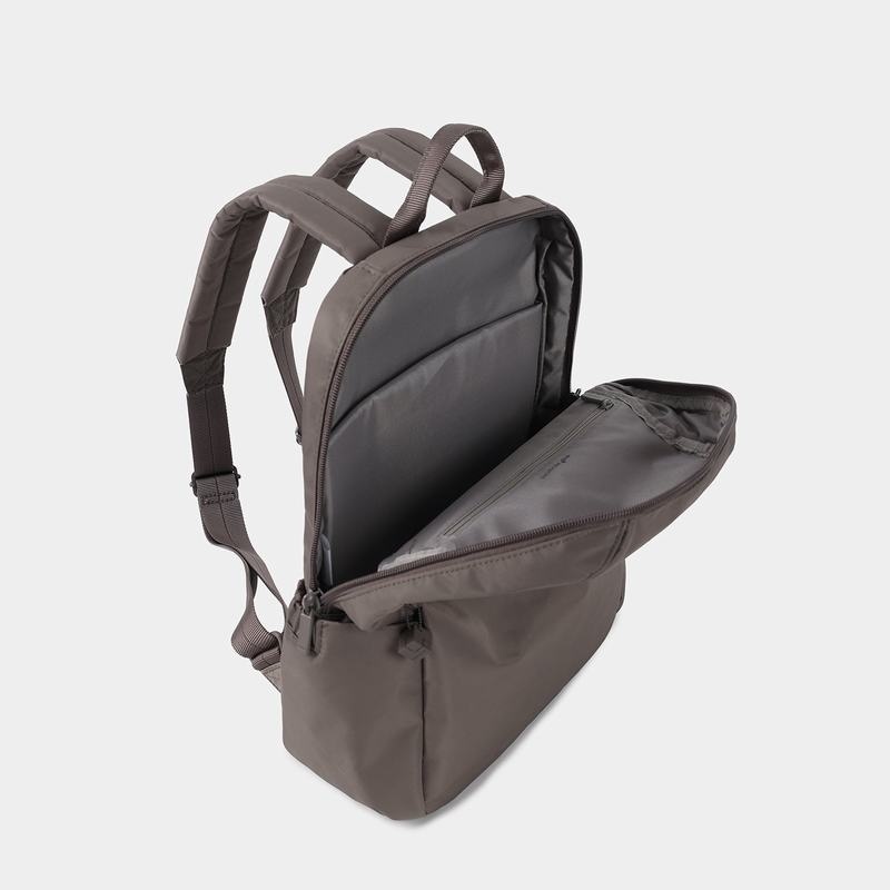 Hedgren Vogue Xxl Women's Backpacks Grey Brown | FXQ4061GS