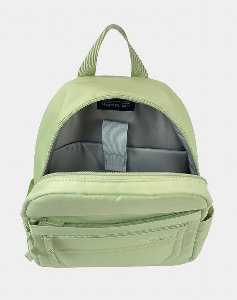 Hedgren Windward Women's Backpacks Light Green | WYI3434TB